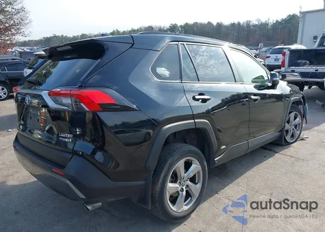 2021 Toyota Rav4 Hybrid Limited из США, поврежденный, VIN JTMD6RFV1MD514896
